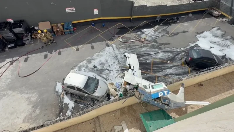 Tragédia com avião em BH deixa 3 mortos e 2 feridos